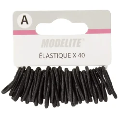 Best Gifi Mini élastique sans métal noir x40