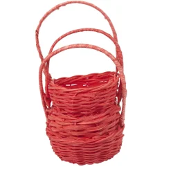 Rangement|Gifi Mini panier rouge x3