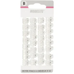 Clearance Gifi Mini pince plastique transparent x32