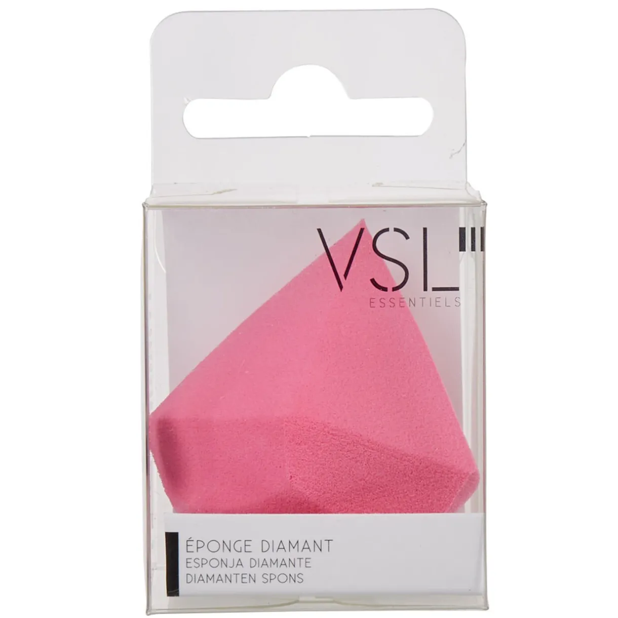 Gifi Mini éponge pour visage forme diamant