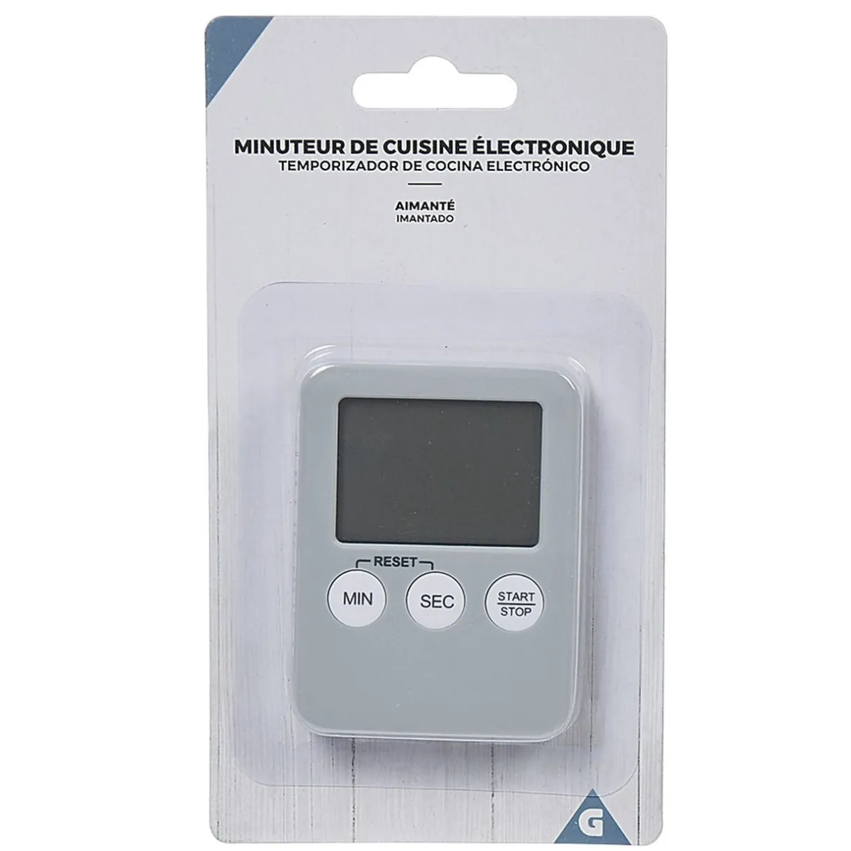 Minuteur de cuisine aimanté affichage électronique^Gifi Online