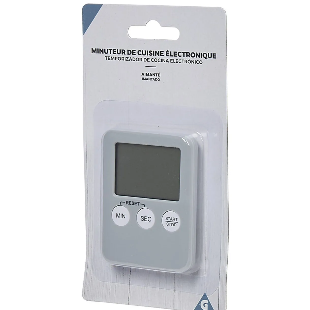Minuteur de cuisine aimanté affichage électronique^Gifi Online