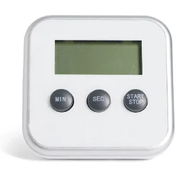 Minuteur de cuisine numérique avec support magnétique^Gifi Outlet