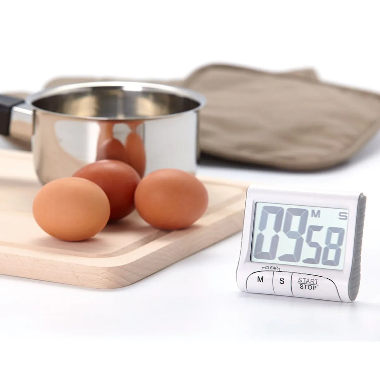 Minuteur digital blanc^Gifi Hot