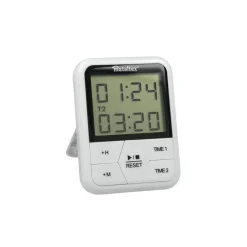 Minuteur double Metaltex digital aimanté avec support 24 H^Gifi Clearance