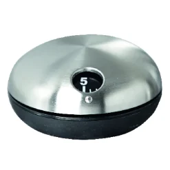 Minuteur rond gris noir^Gifi
