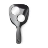 New Gifi Miroir à main double face grossissant plastique noir
