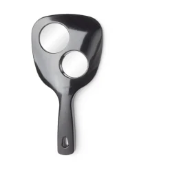 New Gifi Miroir à main double face grossissant plastique noir