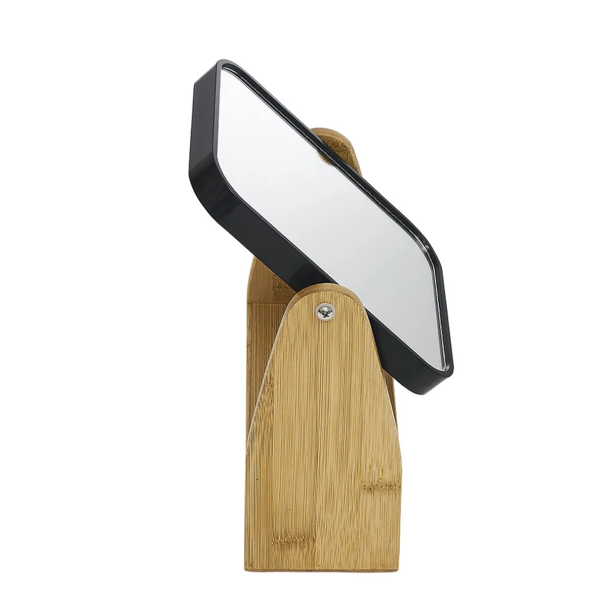 Gifi Miroir avec tiroir en bambou