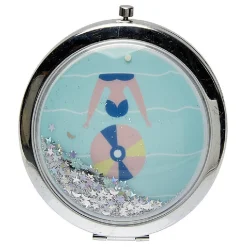 Clearance Gifi Miroir de poche à paillettes