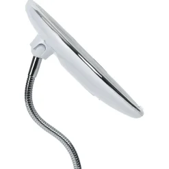 Gifi Miroir LED grossissant flexible et pivotant fixation ventouse