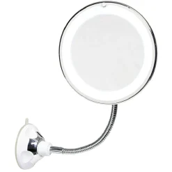 Hot Gifi Miroir lumineux grossissant x5 flexible