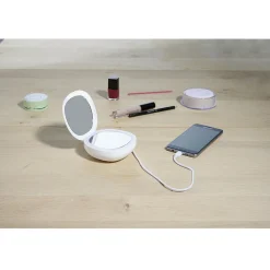 Discount Gifi Miroir powerbank rond à led
