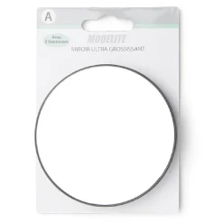 New Gifi Miroir rond ultra grossissant avec 2 ventouses Ø8cm
