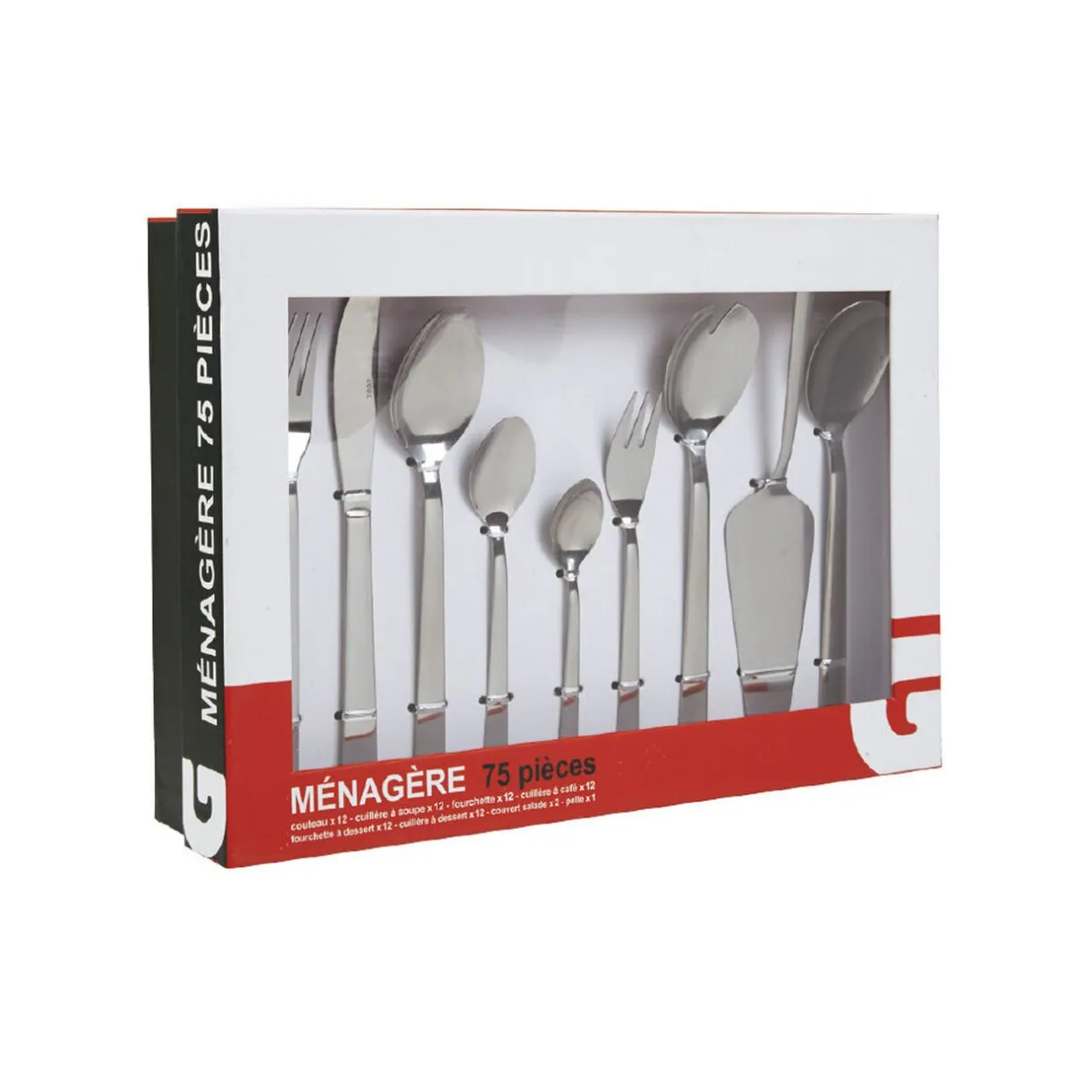 Ménagère 75 pièces^Gifi Outlet
