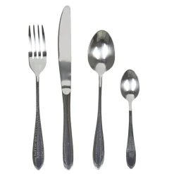 Ménagère 24 pièces argenté^Gifi Online