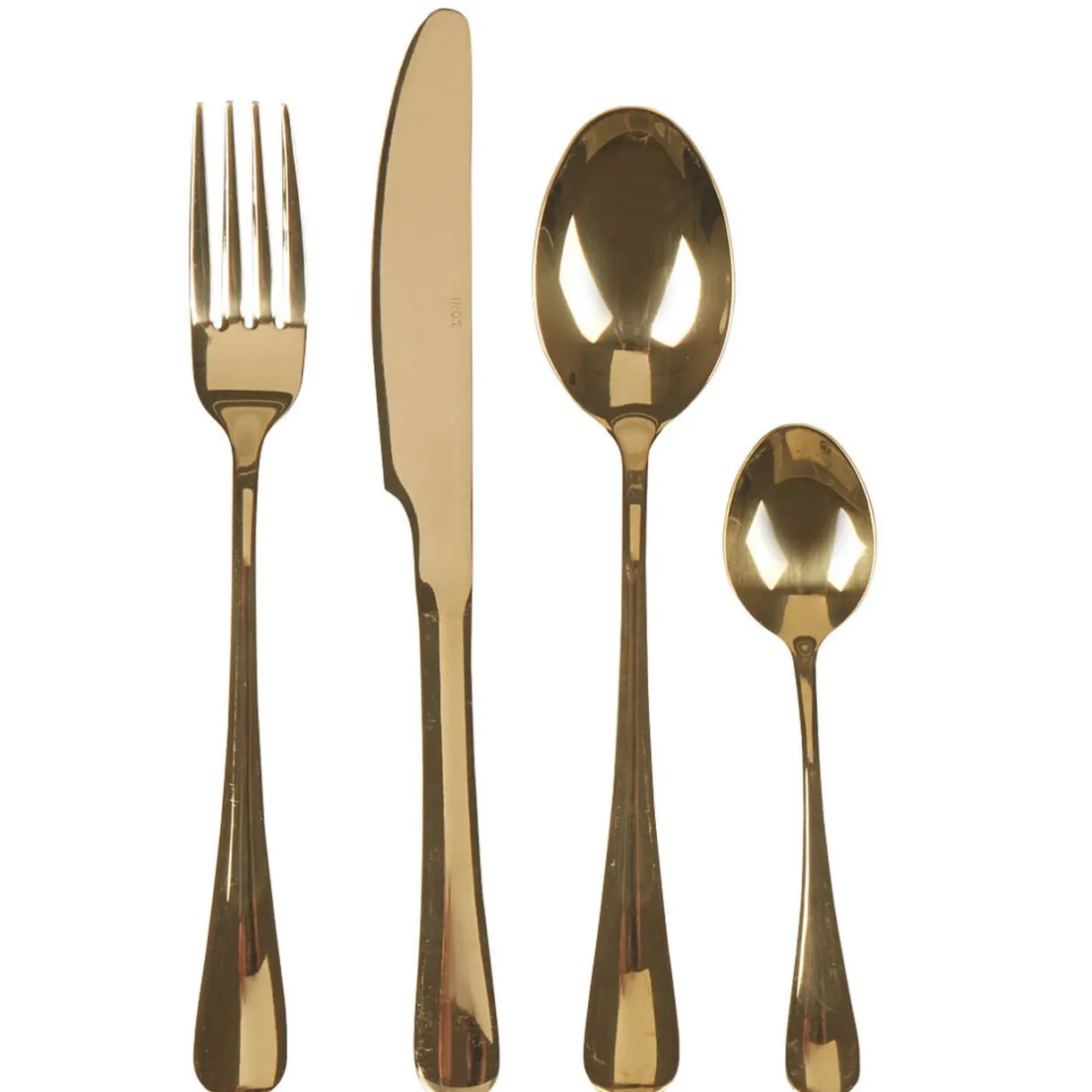 Ménagère 24 pièces doré^Gifi Best