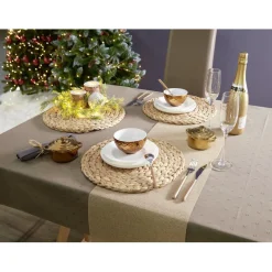 Ménagère 16 pièces manche imitation bois pour 4 personnes^Gifi