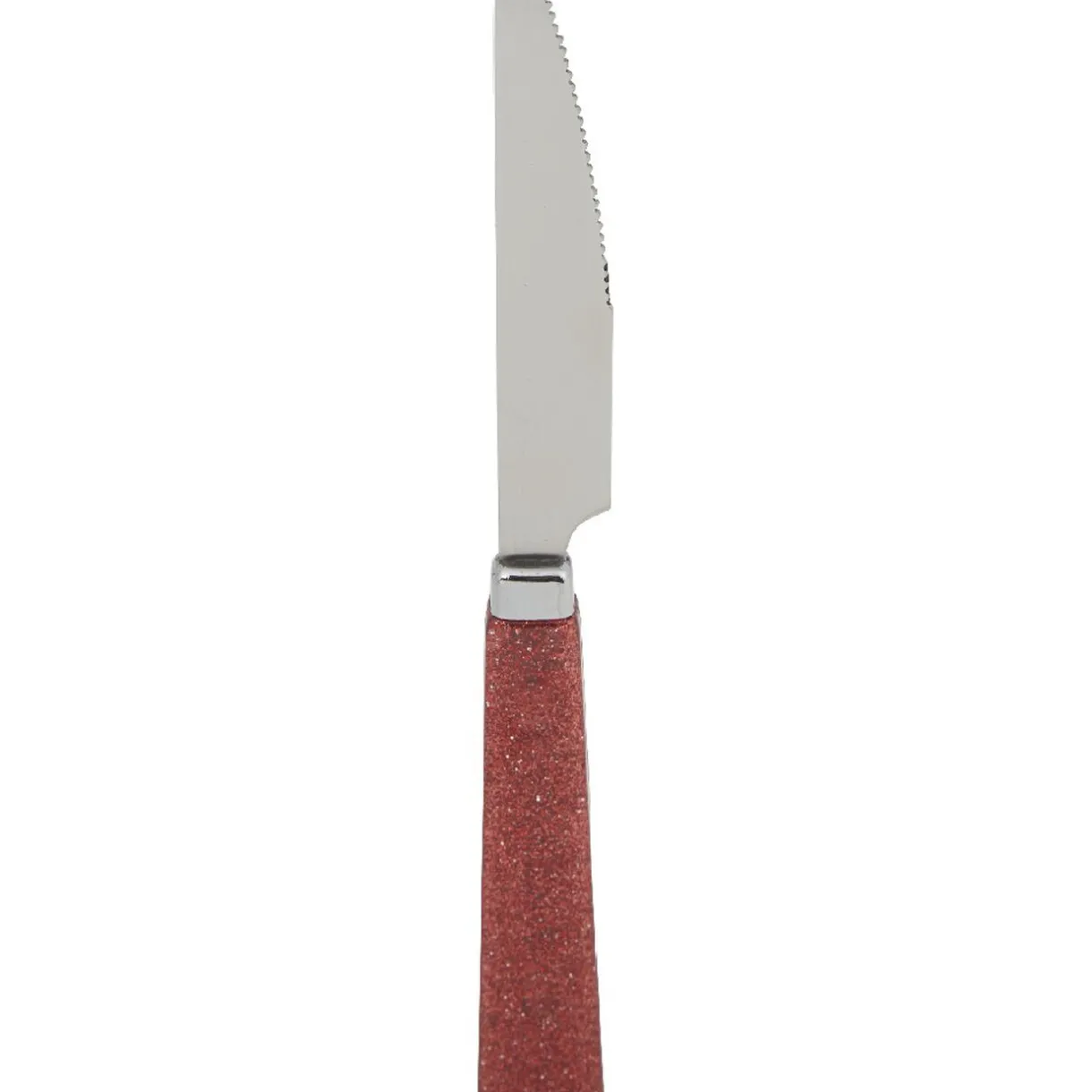 Ménagère 24 pièces paillettes rouge^Gifi Clearance