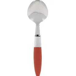 Ménagère 24 pièces rouge^Gifi