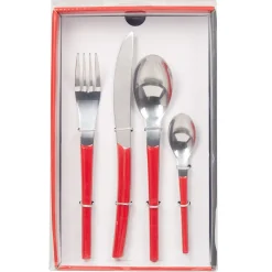 Ménagère 16 pièces rouge^Gifi Best