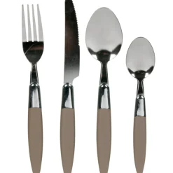 Ménagère 24 pièces taupe^Gifi Clearance