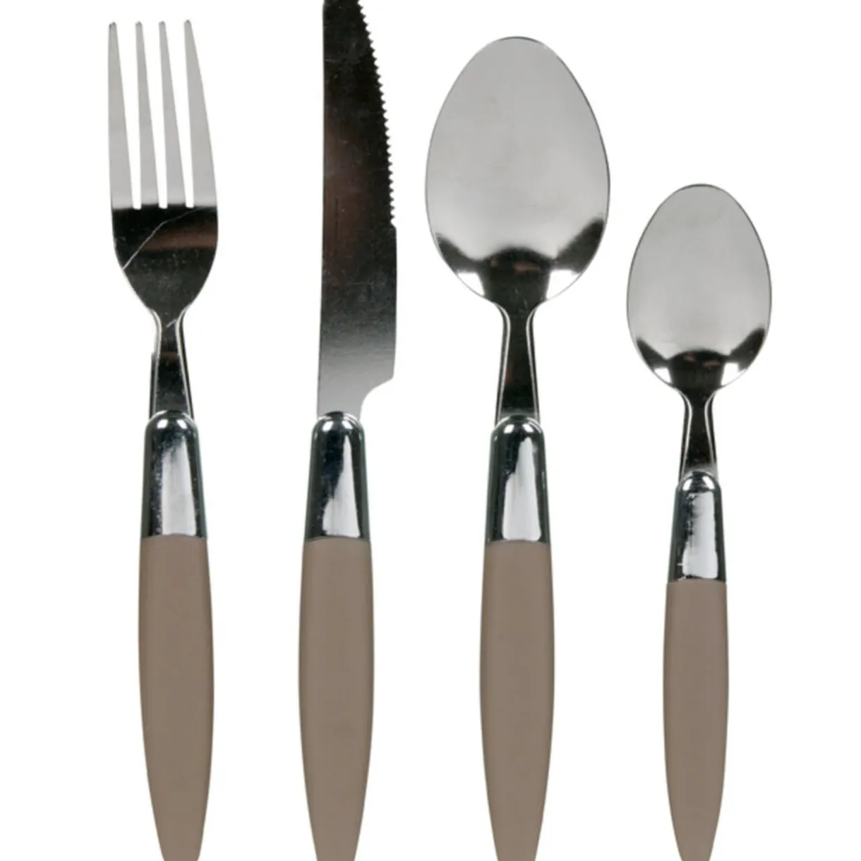 Ménagère 24 pièces taupe^Gifi Clearance