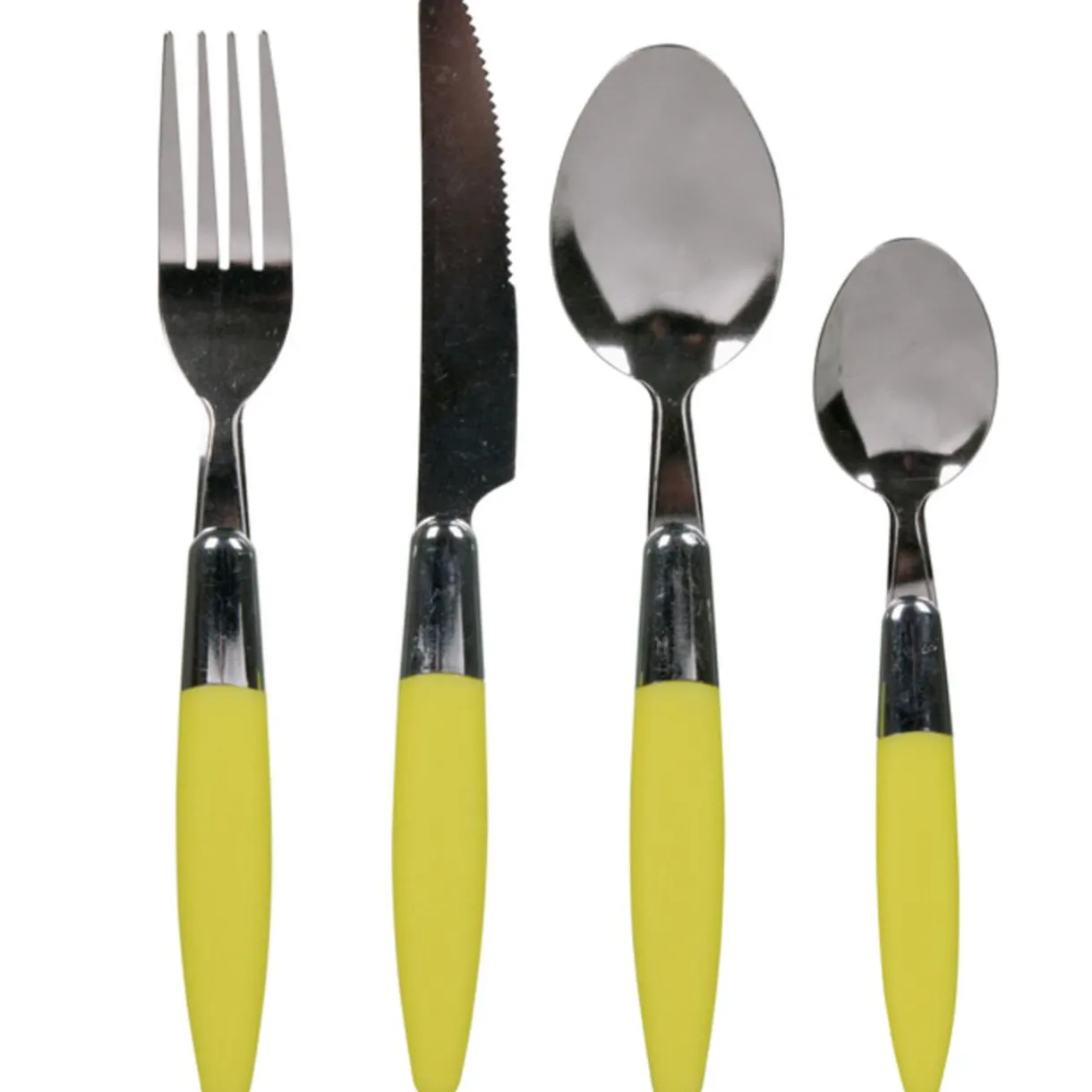 Ménagère 24 pièces verte^Gifi New