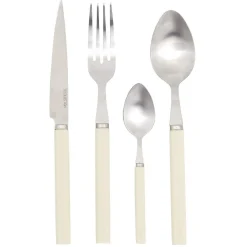 Ménagère laguiole cottage 16pcs ivoire^Gifi