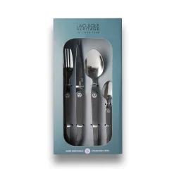 Ménagère Laguiole Evolution 16 pièces turquoise^Gifi