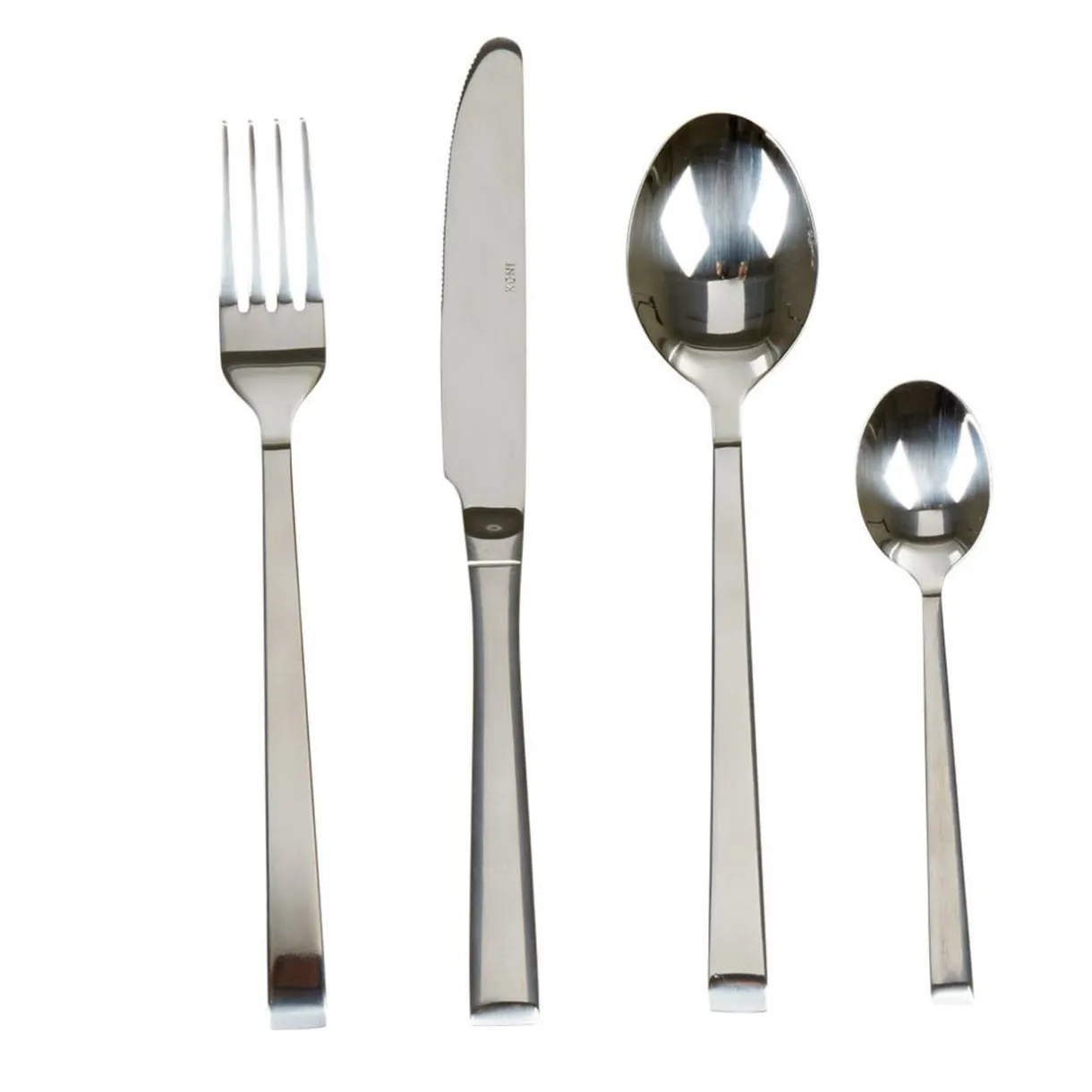 Ménagère moderne inox 24 pièces^Gifi