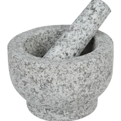 Mortier avec pilon granite gris^Gifi Best