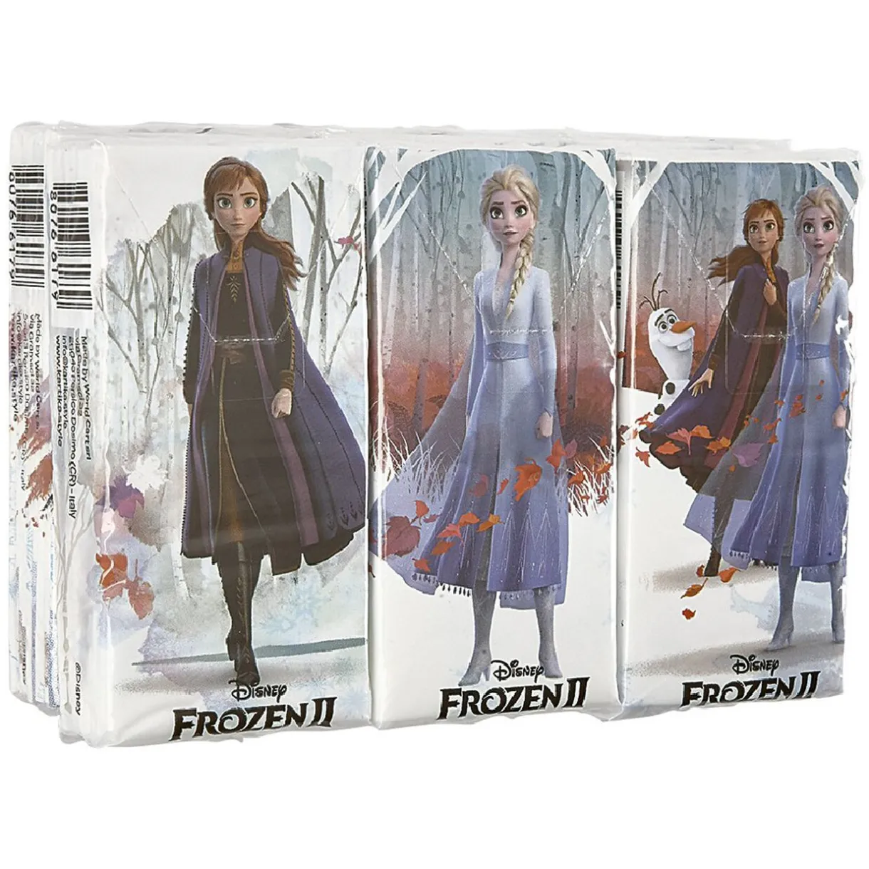 New Gifi Mouchoir étui 6 paquets x 9 mouchoirs Frozen2