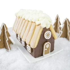 Moule à bûche forme Chalet^Gifi Discount