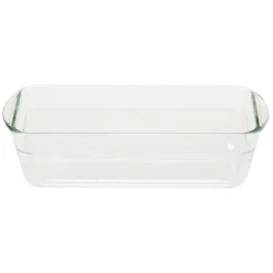 Moule à cake en verre avec couvercle gris^Gifi Clearance