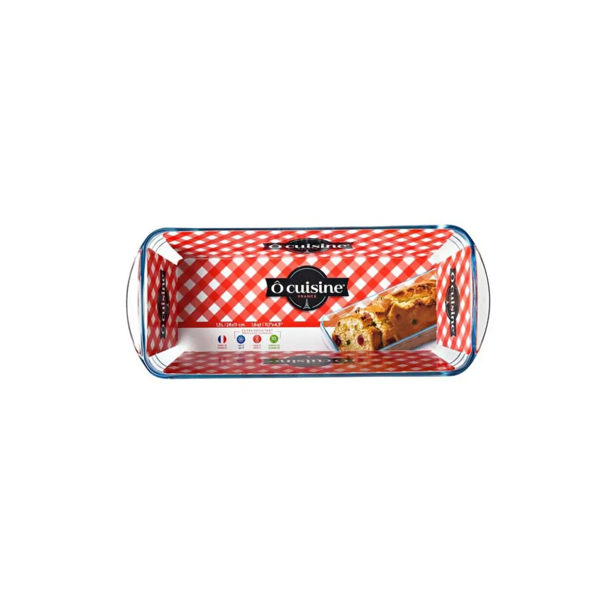 Moule à cake en verre extra résistant^Gifi Hot