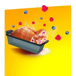 Moule à cake Tefal Crispybake en silicone rétractable^Gifi Hot