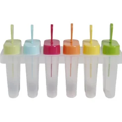 Moule à glace transparent et multicolore x6^Gifi