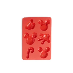 Moule à gâteau Mickey Disney silicone rouge 29x20xH3cm^Gifi Online
