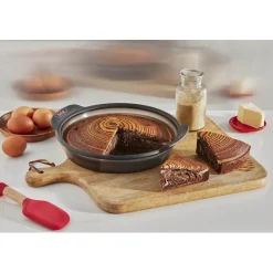 Moule à manqué Tefal Crispybake silicone rétractable ø24 cm^Gifi Outlet