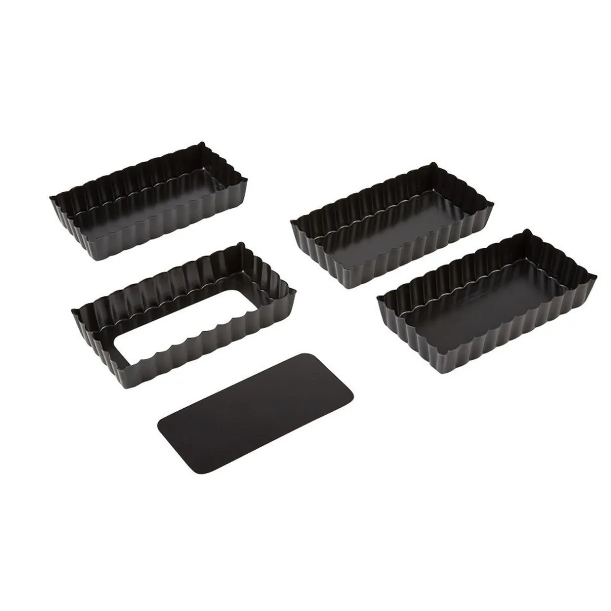 Moule à mini cake avec fond amovible x4^Gifi Best