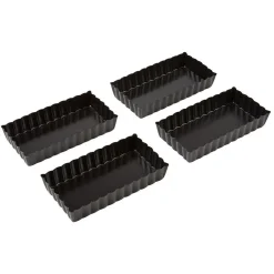 Moule à mini cake avec fond amovible x4^Gifi Best