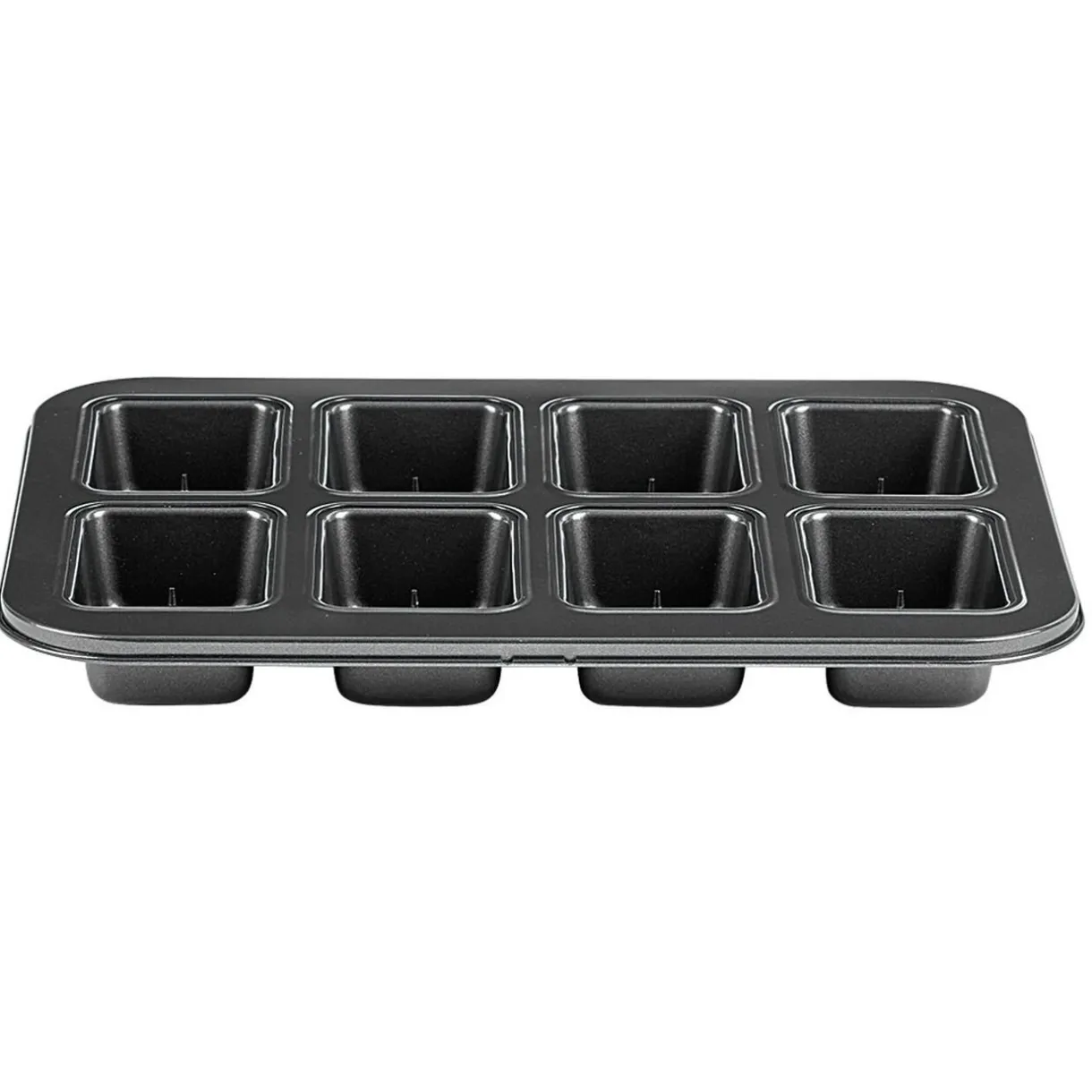 Moule à mini cake coeur coulant en métal x8^Gifi Discount