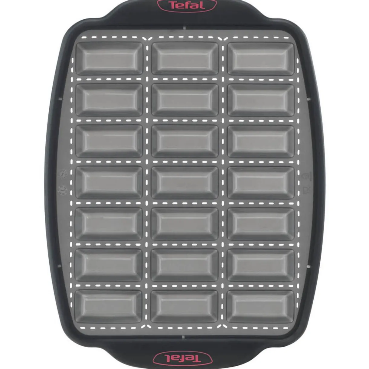 Moule à minis financiers en silicone Tefal 21 pièces^Gifi Outlet