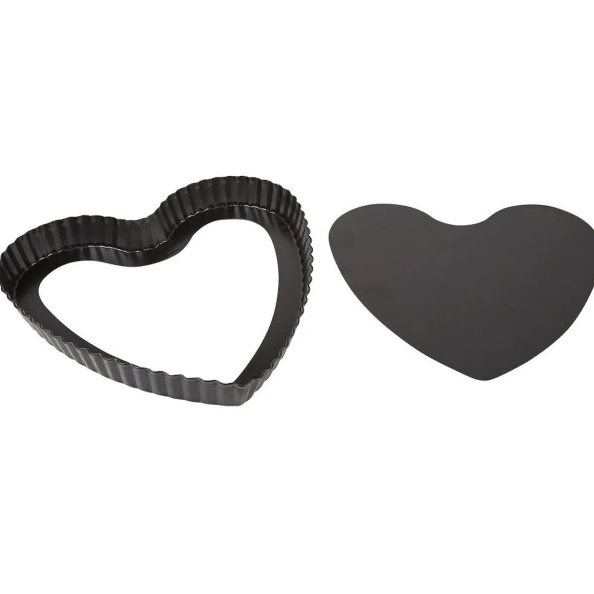 Moule à pâtisserie forme coeur avec fond amovible^Gifi Discount
