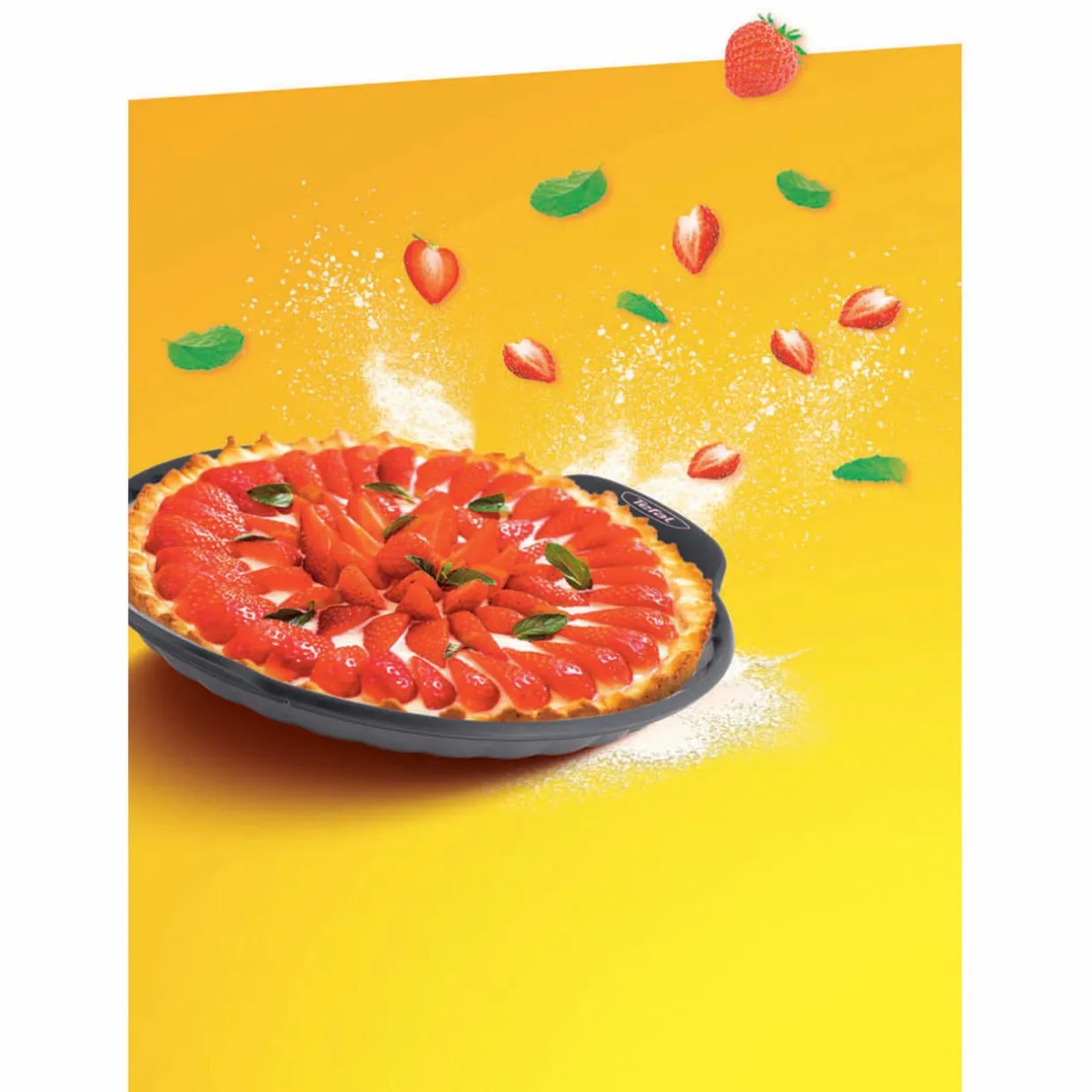 Moule à tarte Tefal Crispybake ø 28 cm^Gifi