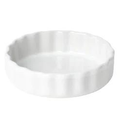 Moule à tartelette en céramique blanc^Gifi Online
