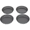Moule à tartelette revêtement antiadhésif Ø12cm x4^Gifi