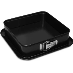 Moule carré noir antiadhésif avec charnière Gardenia noir^Gifi Discount