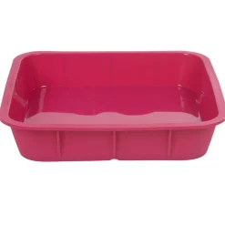 Moule carré silicone rose^Gifi Discount